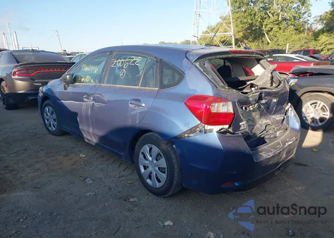 2016 Subaru Impreza 2.0I из США, поврежденный, VIN JF1GPAA64G8200626